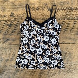 White House Black Market Floral Camisole